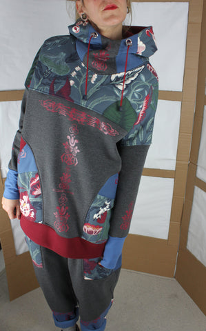 "Yutori"  P25 HC Sweat Loose/ Tunique A24 TM/L
