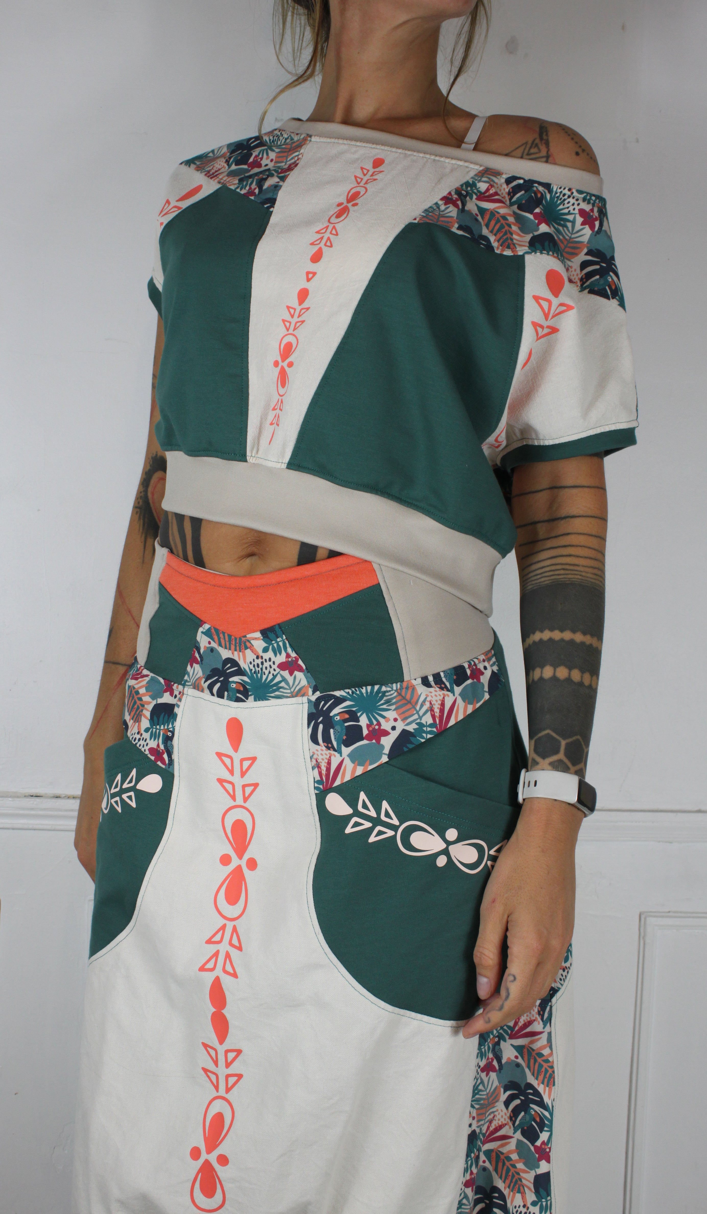 "Ōhashi" SomnamBulle X Coxeline Crop Top Loose E25 TS/M