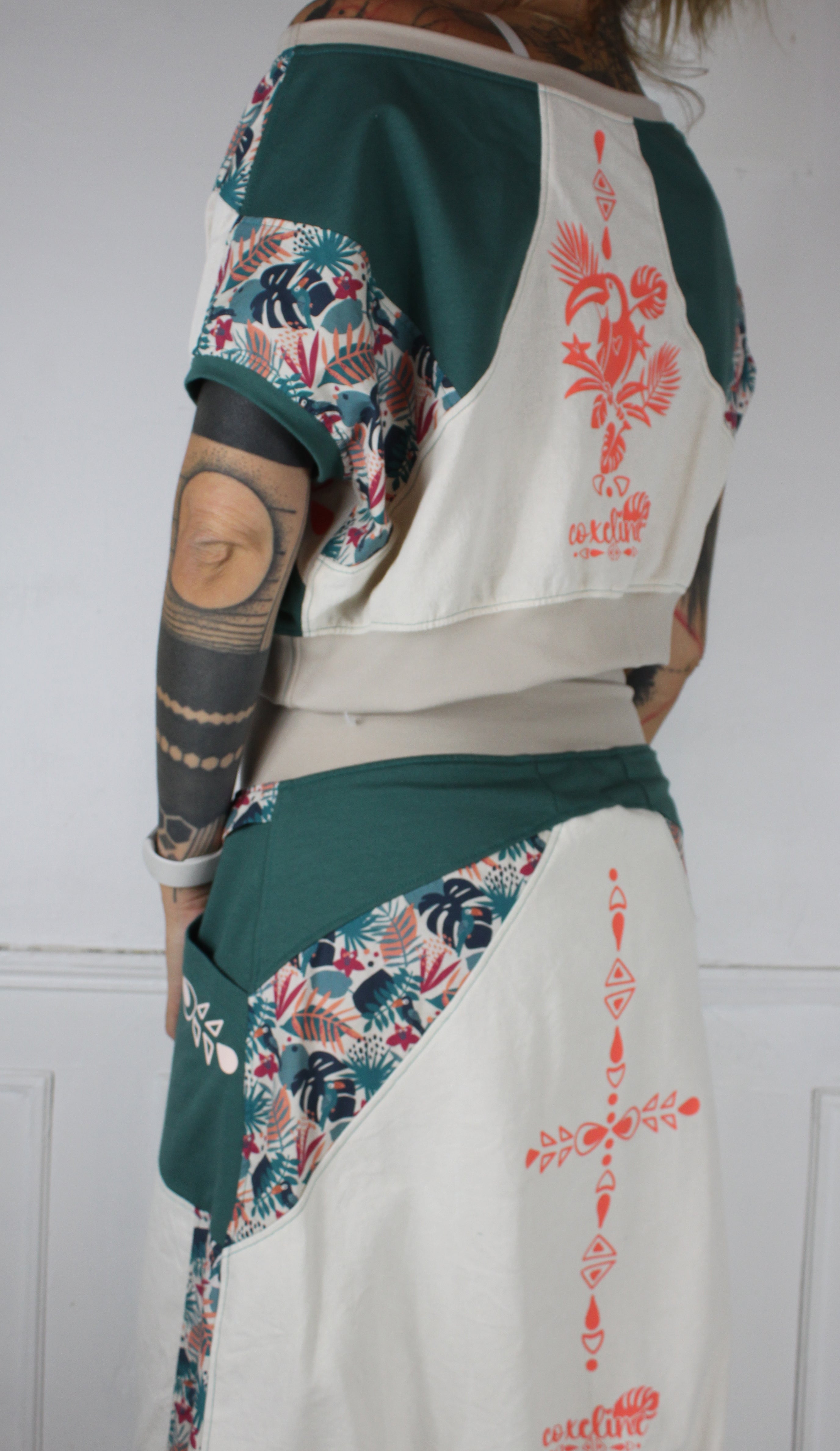 "Ōhashi" SomnamBulle X Coxeline Crop Top Loose E25 TS/M