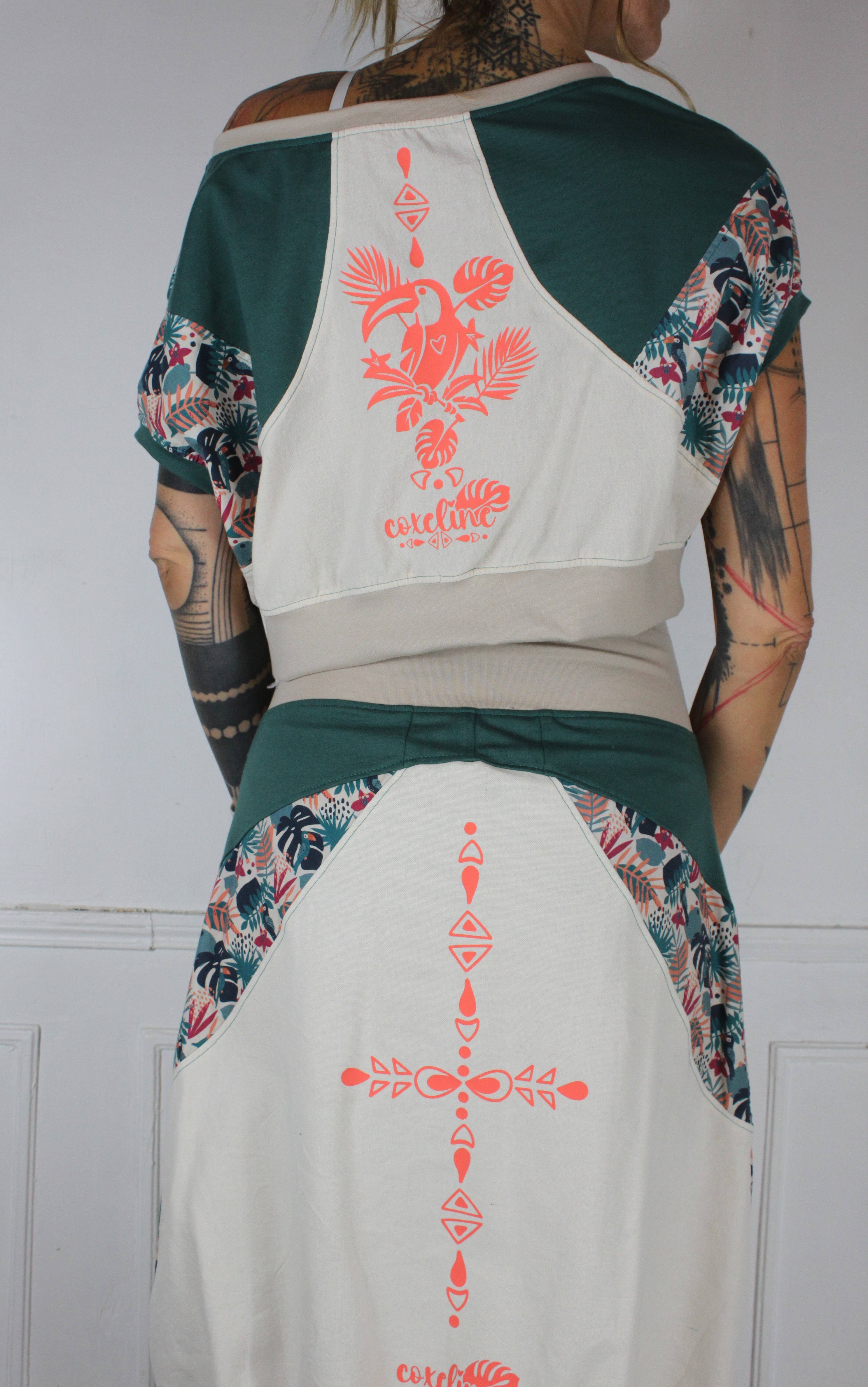 "Ōhashi" SomnamBulle X Coxeline Crop Top Loose E25 TS/M