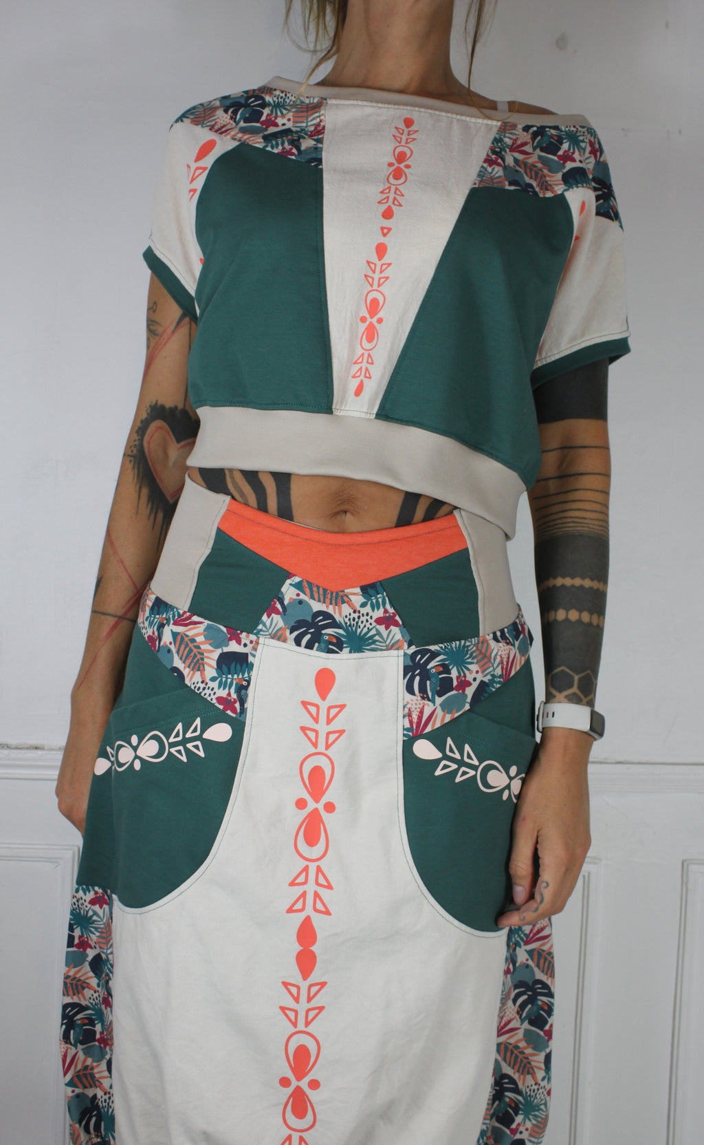 "Ōhashi" SomnamBulle X Coxeline Crop Top Loose E25 TS/M