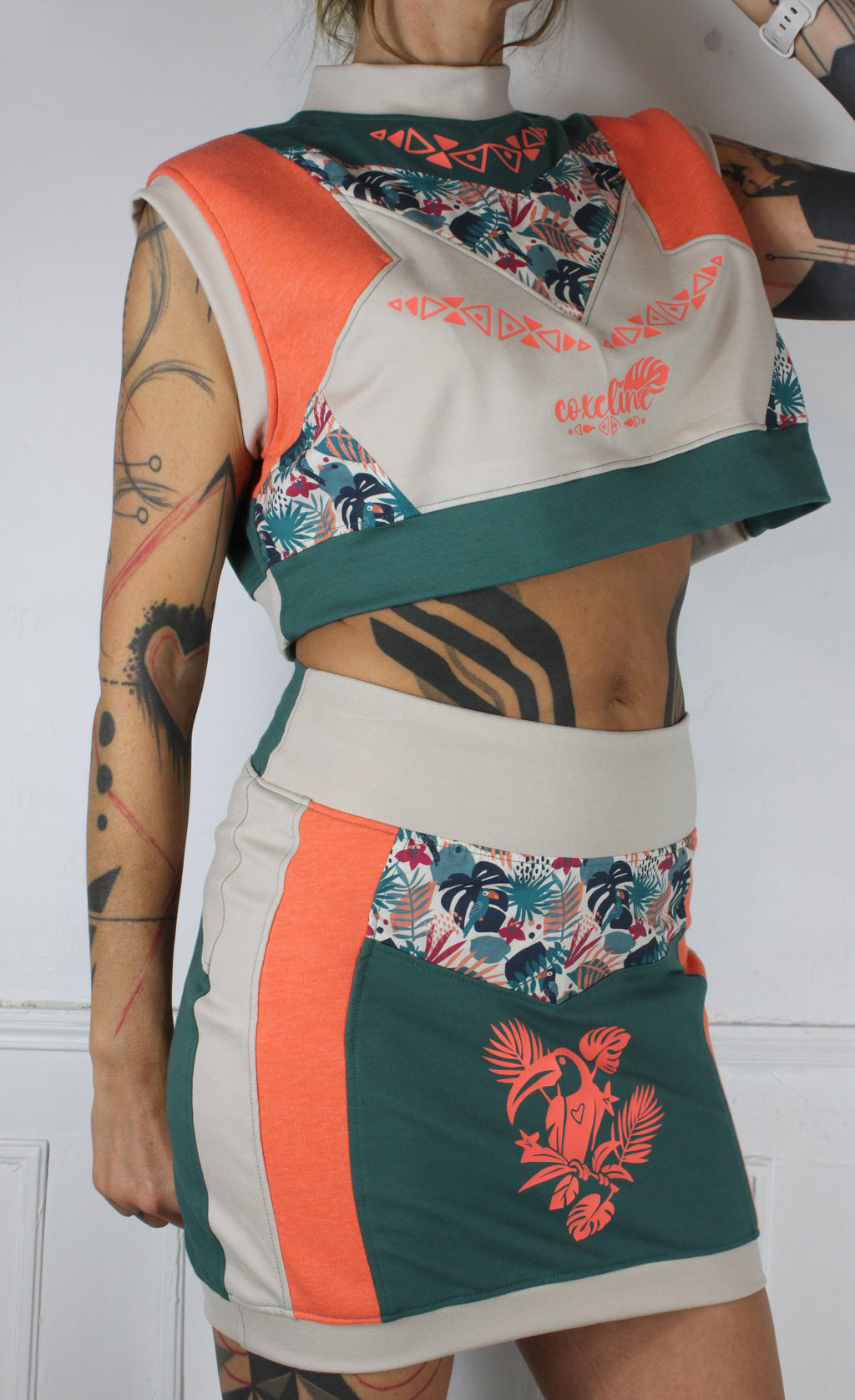 "Ōhashi" SomnamBulle X Coxeline Crop Top E25 TM/L