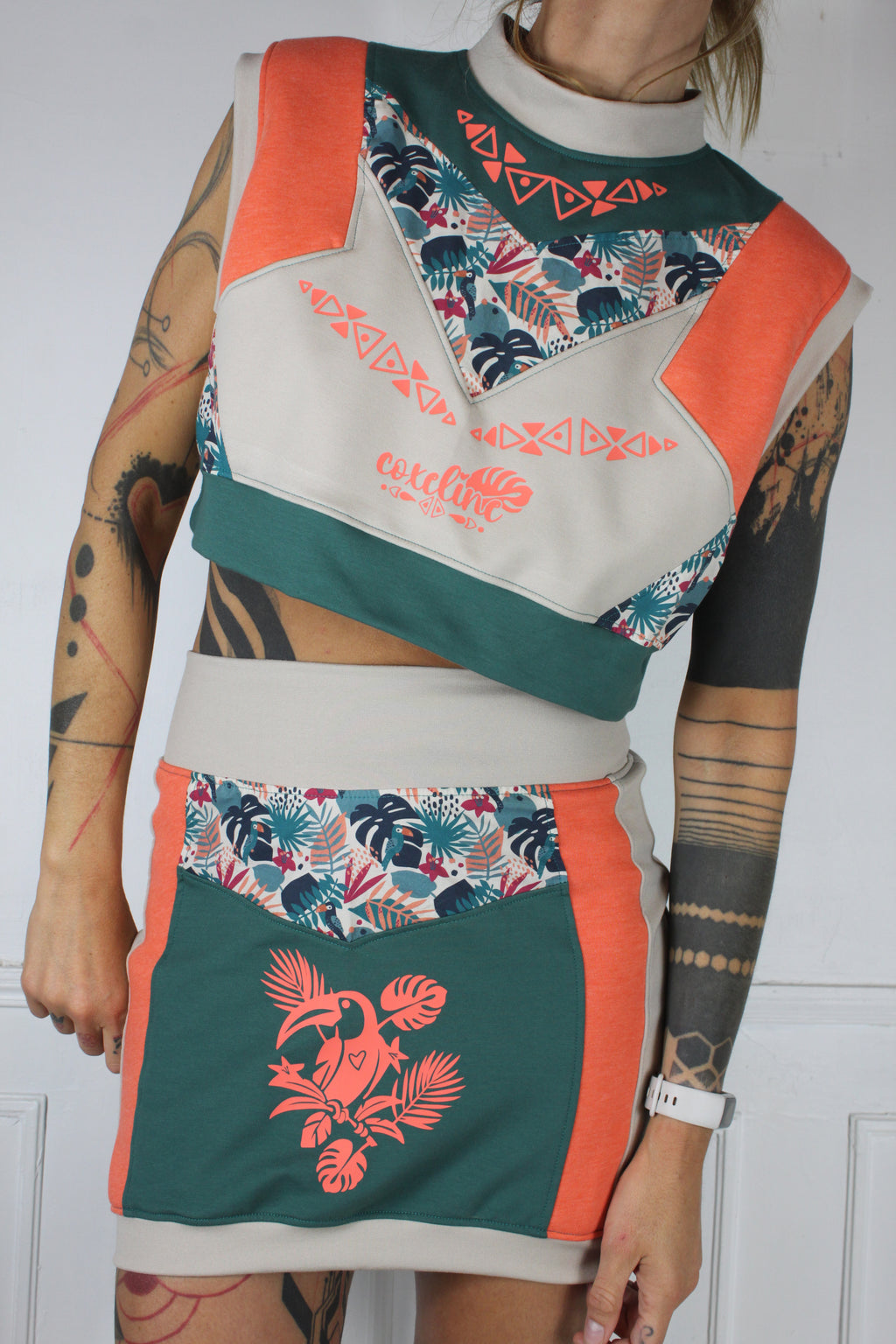 "Ōhashi" SomnamBulle X Coxeline Crop Top E25 TM/L