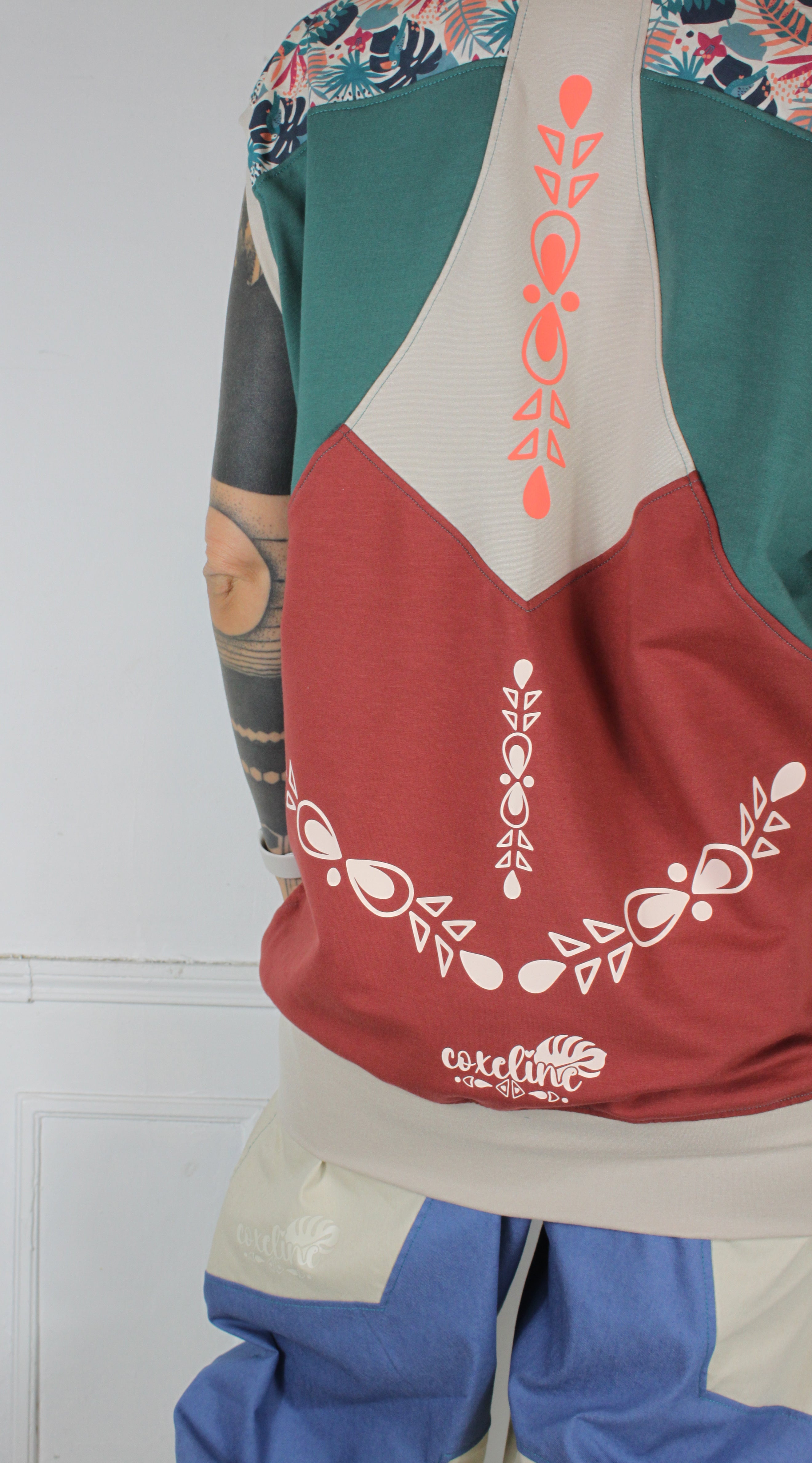 "Ōhashi" SomnamBulle X Coxeline Robe/Tunique Loose E25 HC TM/L