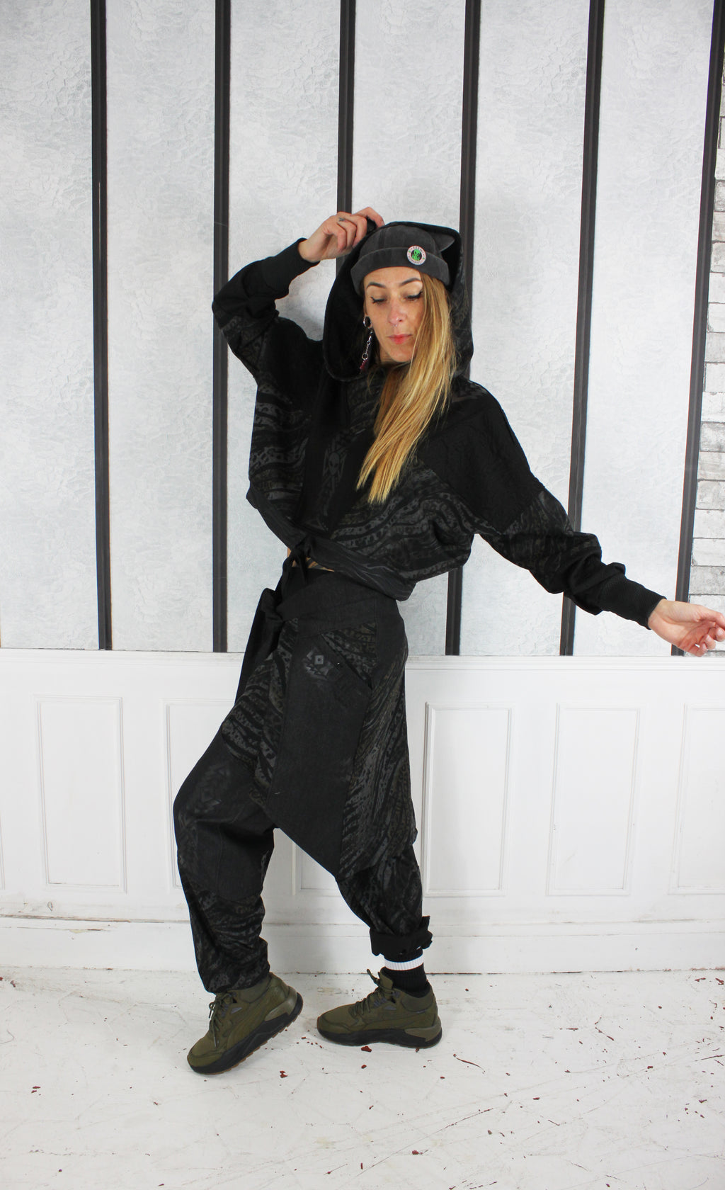 ❤️🧡💛👽💚💙💜 A25 Baggy Jap' + Pan " Pockets" TM/L