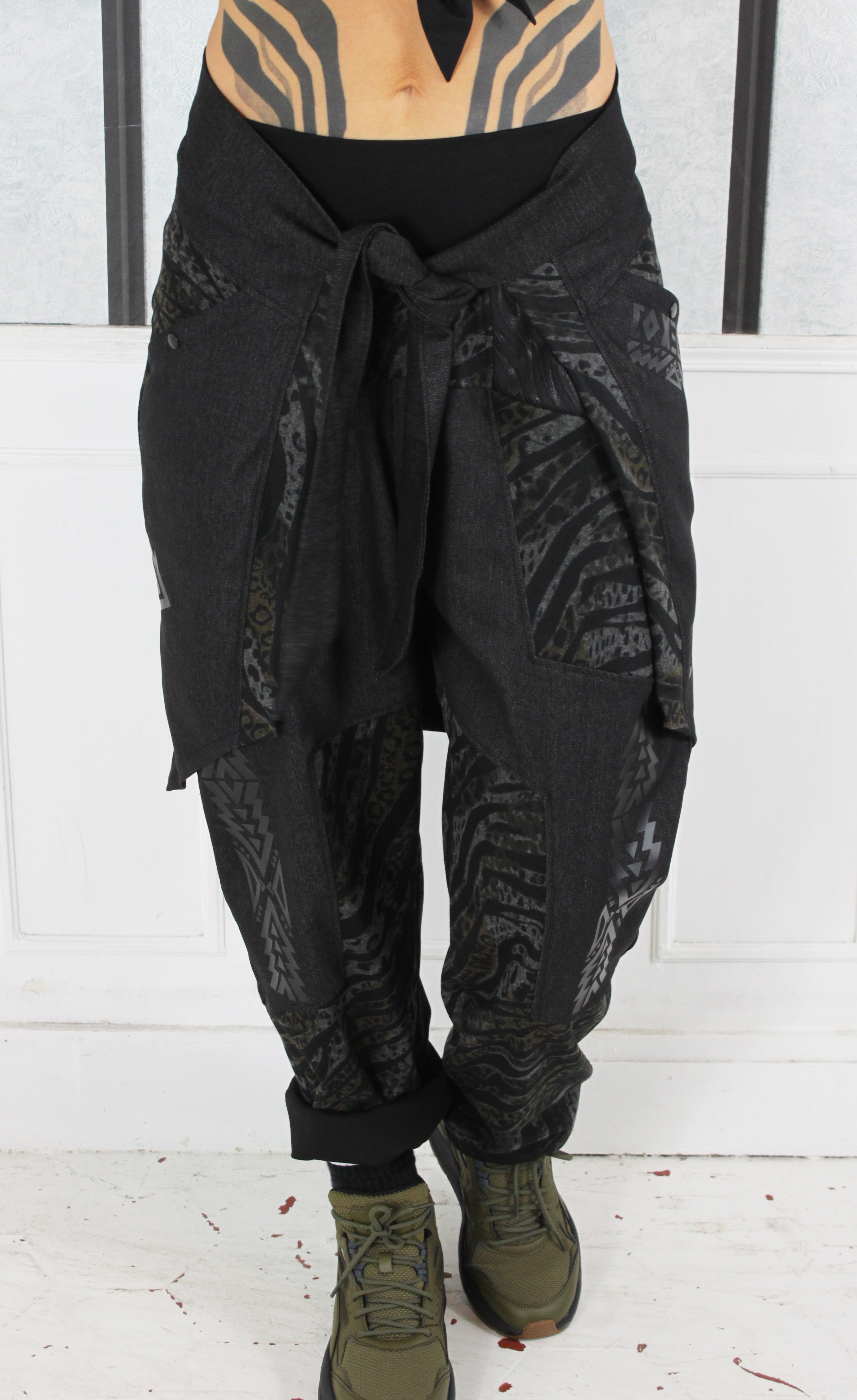 ❤️🧡💛👽💚💙💜 A25 Baggy Jap' + Pan " Pockets" TM/L