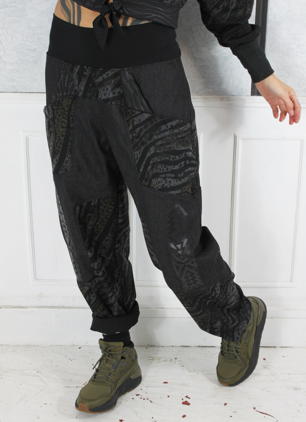 ❤️🧡💛👽💚💙💜 A25 Baggy Jap' + Pan " Pockets" TM/L