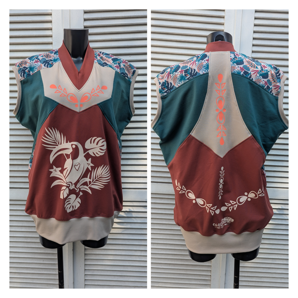 "Ōhashi" SomnamBulle X Coxeline Robe/Tunique Loose E25 HC TM/L