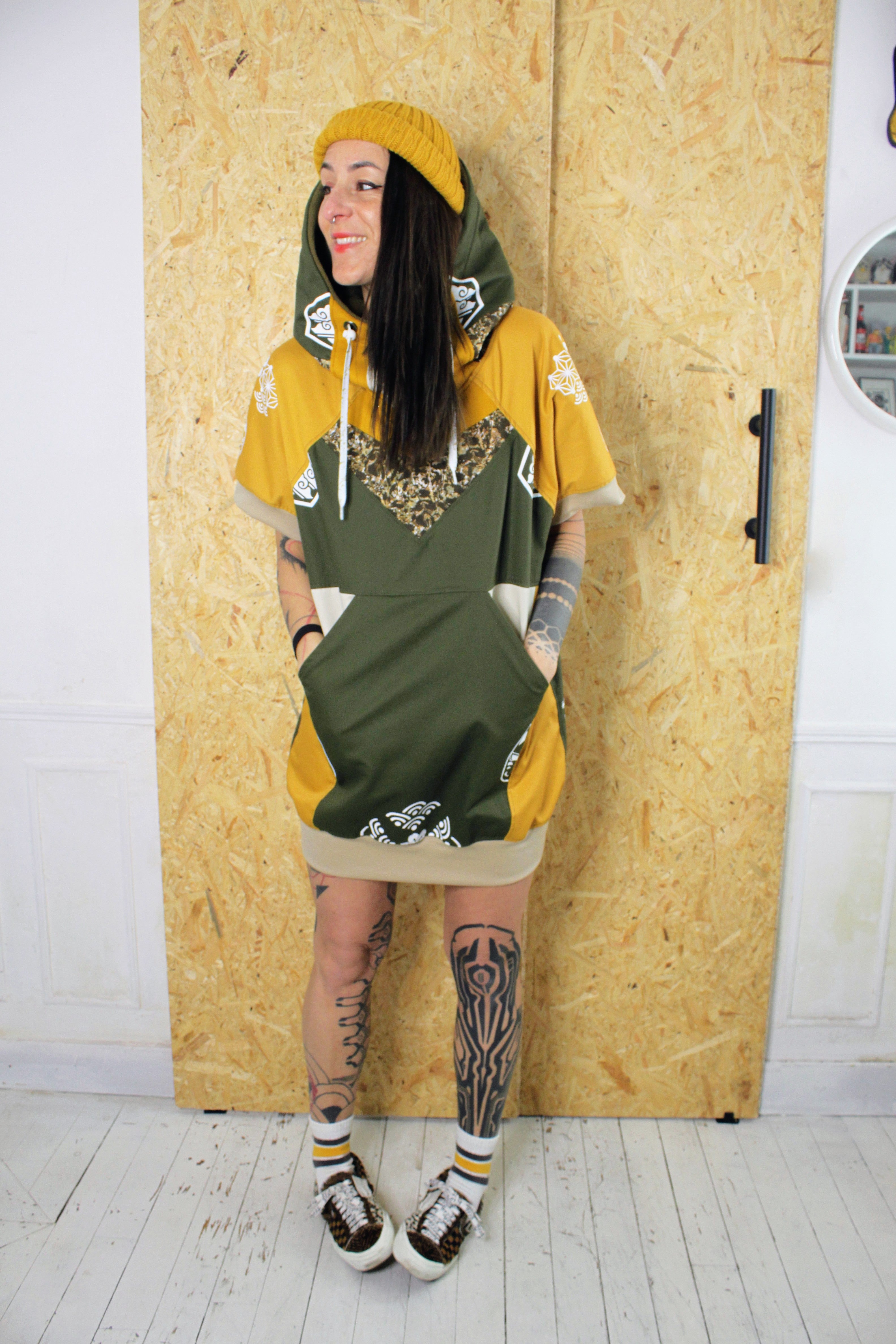 Ōkini P26 Robe Sweat manches courtes P22 "Kini-Kini" 2.0 TM/L