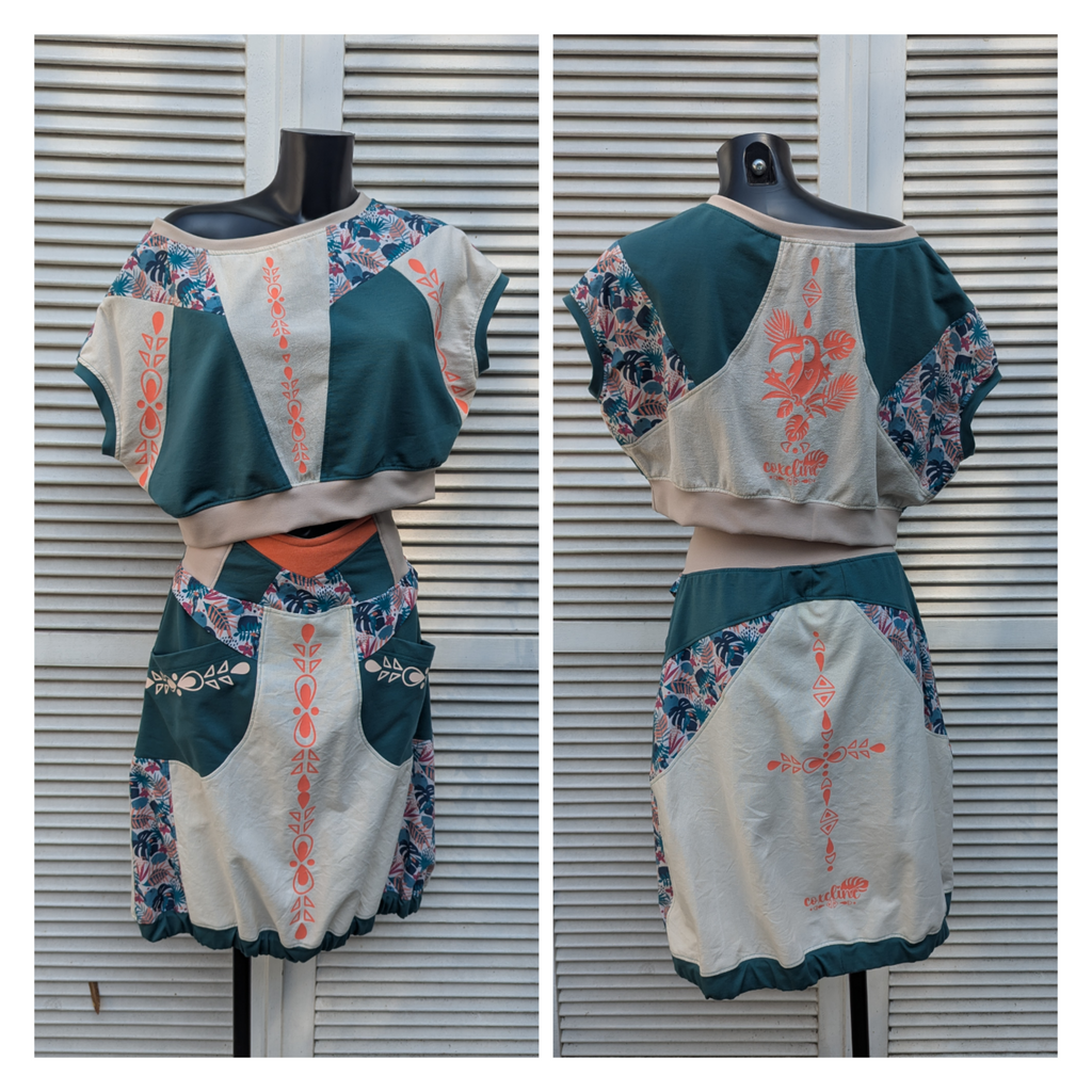 "Ōhashi" SomnamBulle X Coxeline Crop Top Loose E25 TS/M