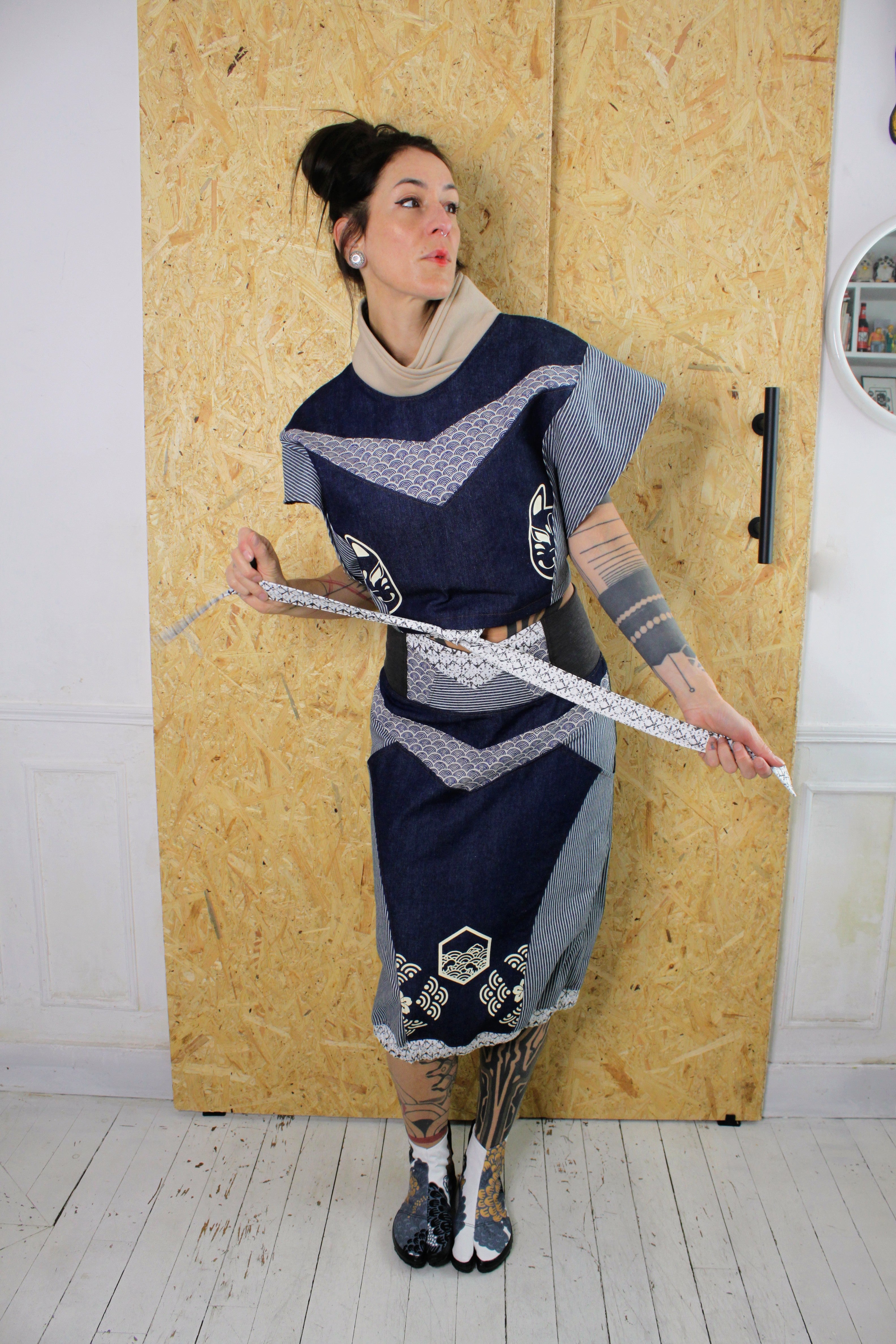 Ōkini P26 Jupe mi longue "Oka" TS/M