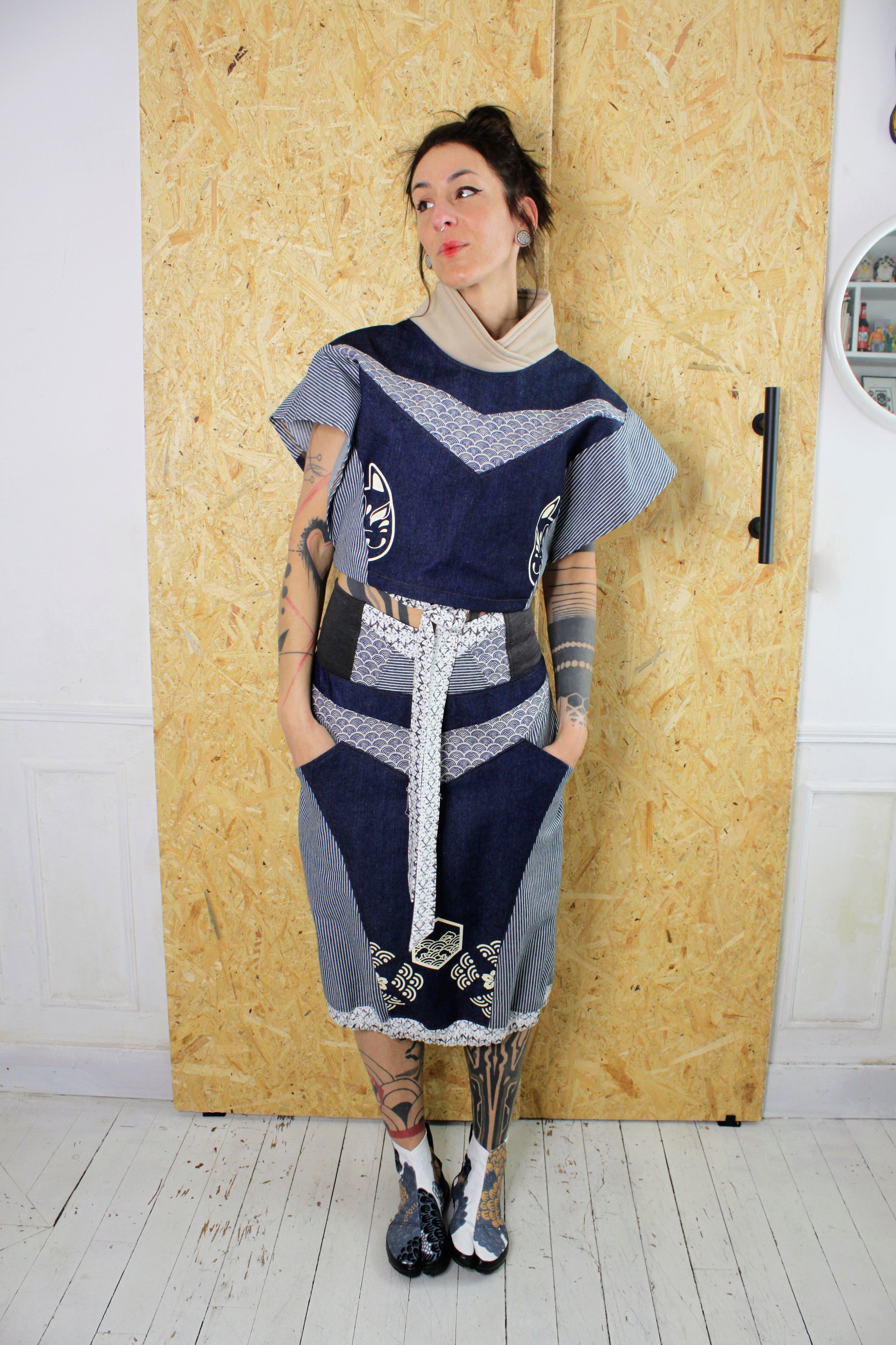 Ōkini P26 Jupe mi longue "Oka" TS/M